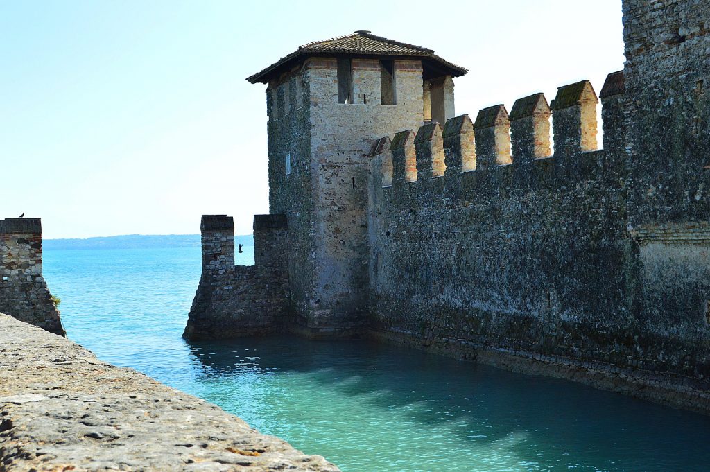 sinking castle