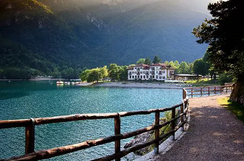Lake Ledro near Limone sul Garda