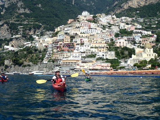 Rent a kayak Positano