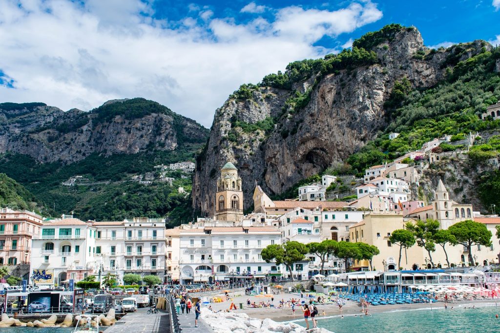 Nightlife in Amalfi town