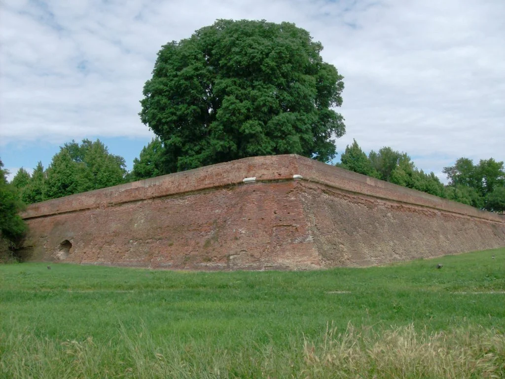 City walls in Ferrara