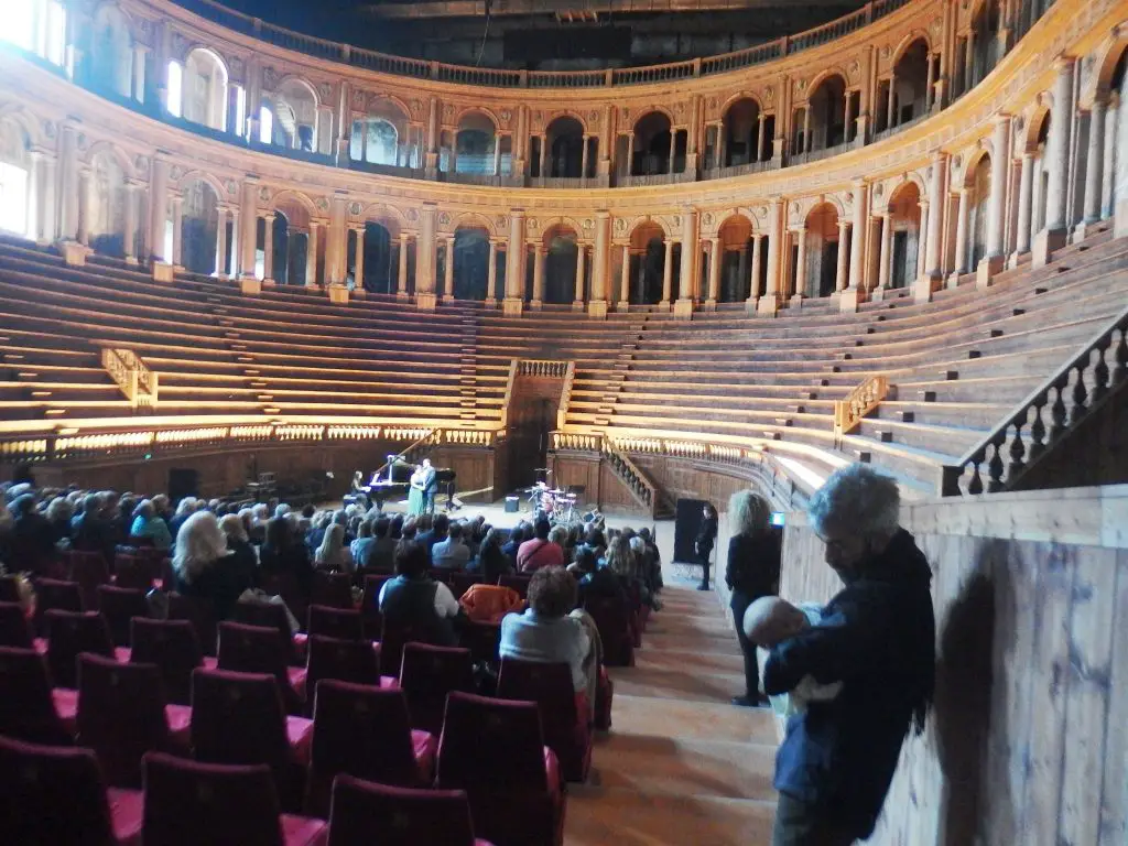 Farnese theatre in Parma