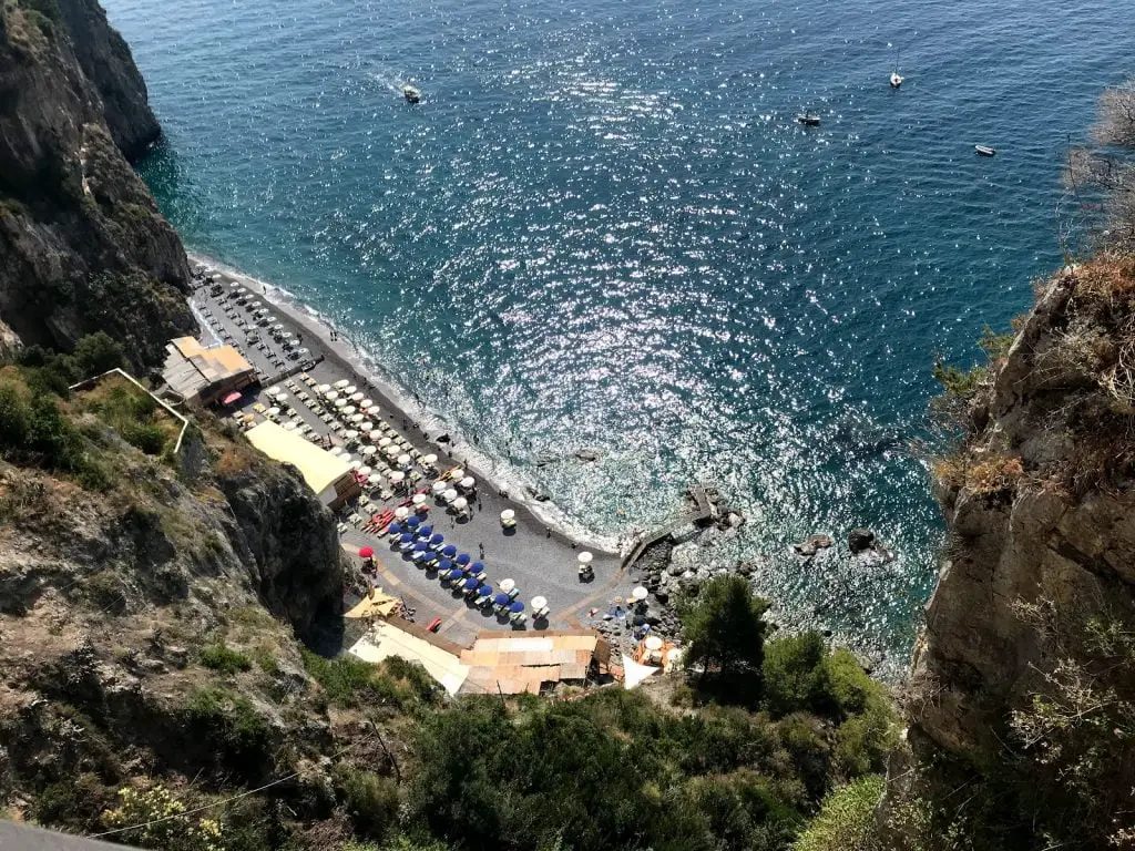 Duoglio beach Amalfi