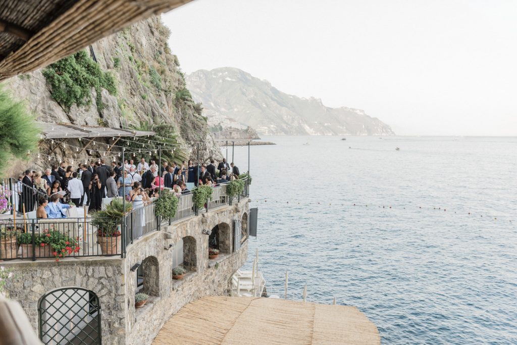 Hotel Santa Caterina wedding