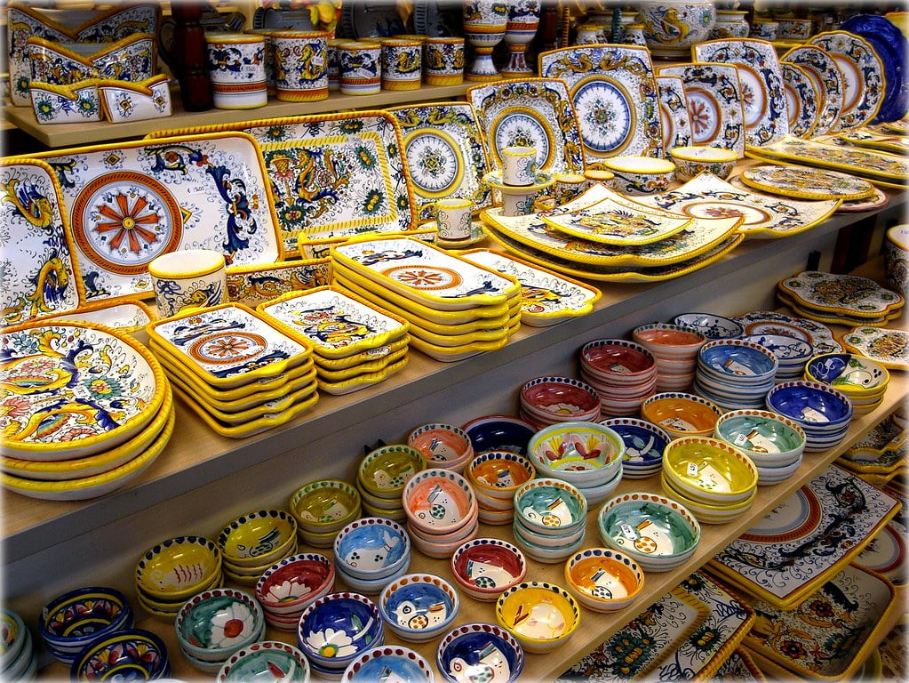 Positano ceramics