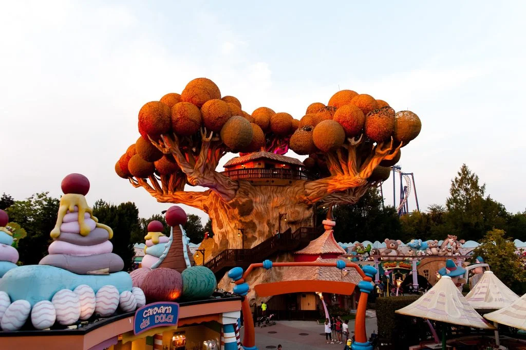 Gardaland near Peschiera