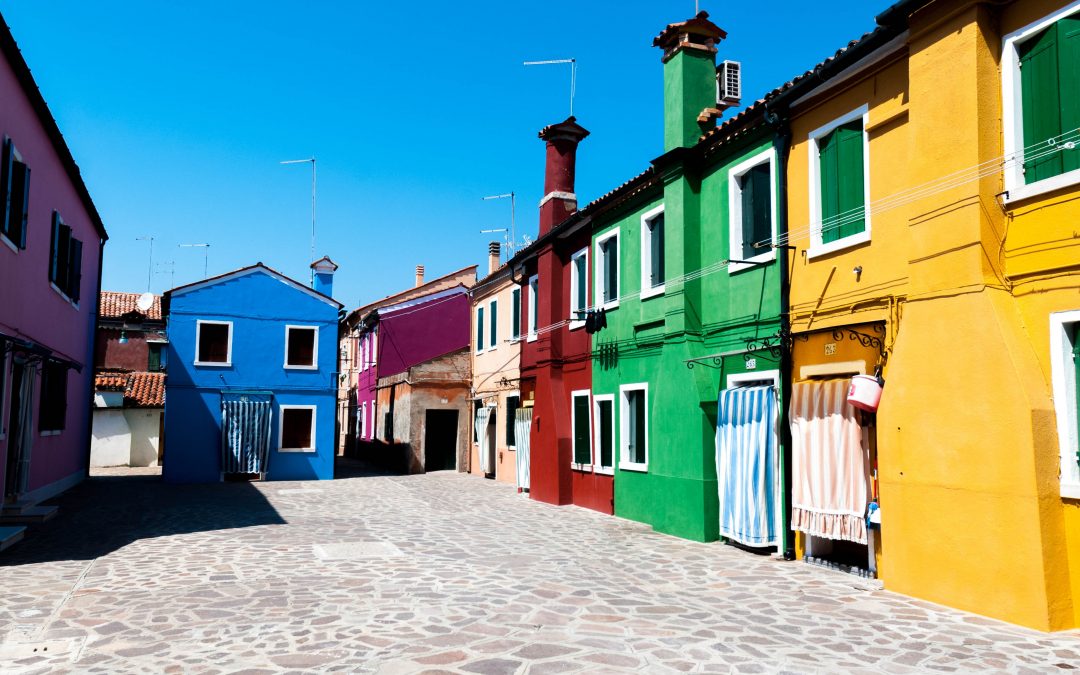 Why is Burano so colorful?