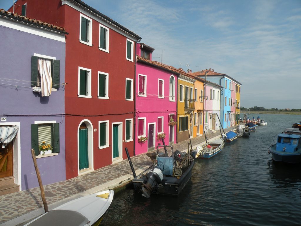 Why is Burano so colorful