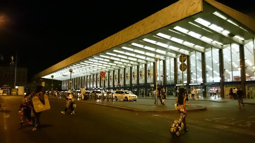 Termini station in Rome