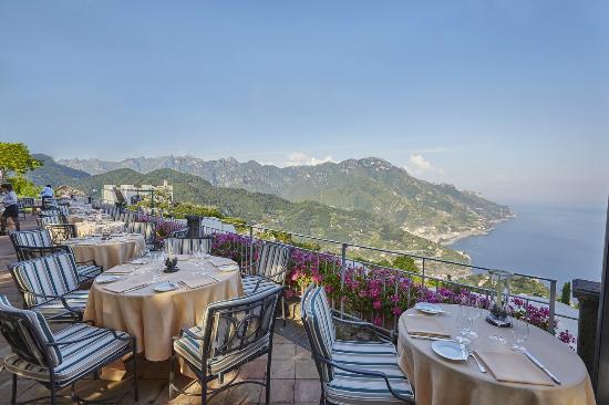 Belvedere restaurant in Ravello