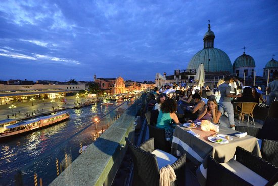 Top of the Carlton Sky Lounge in Venice