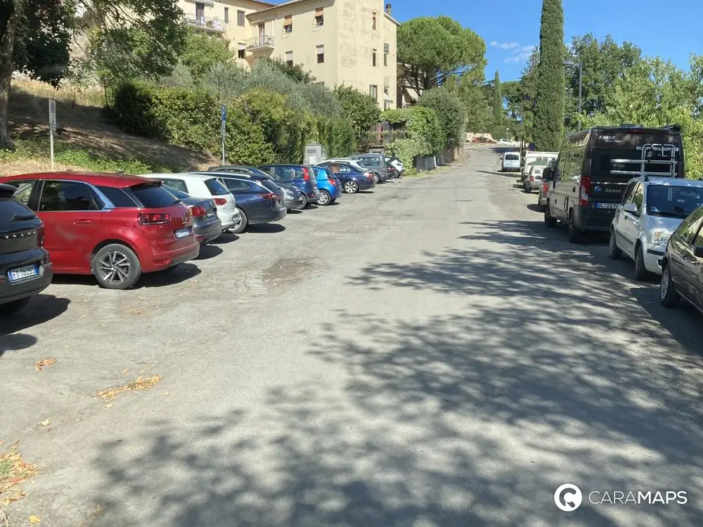 Carparks in San Gimignano