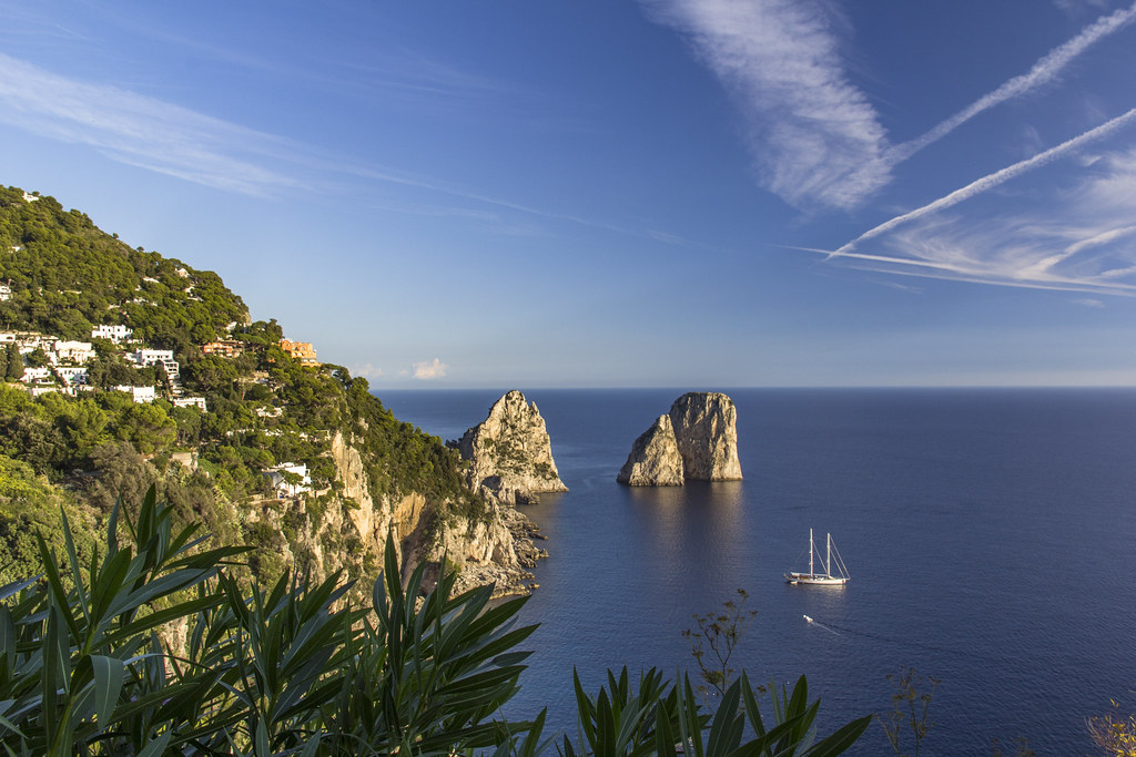 View from Capri island