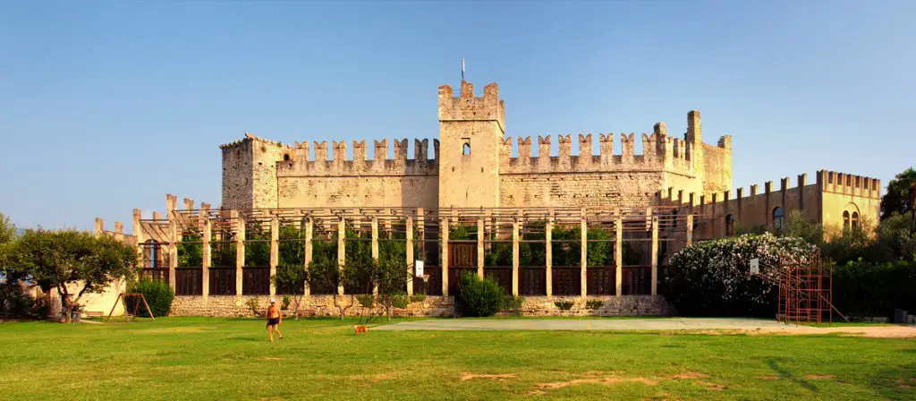 Scaliger castle in Torri del Benaco