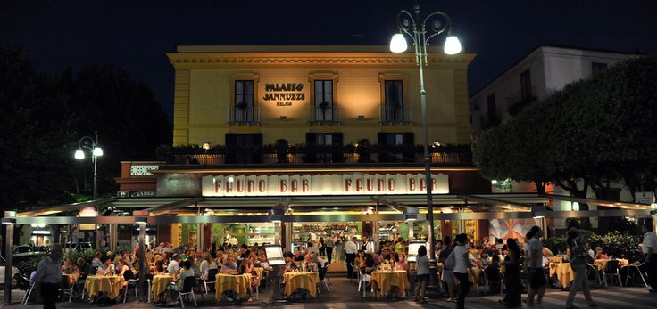 Fauno Bar in Sorrento