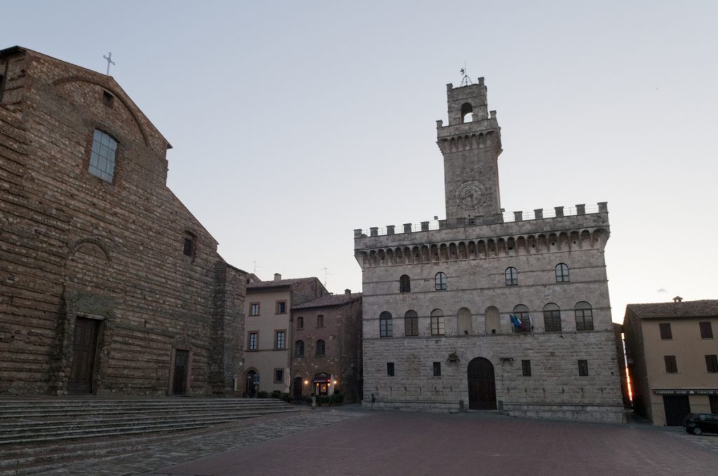 Piazza Grande in Montepulciano