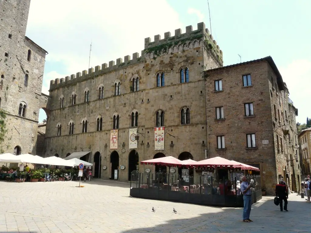 Piazza dei Priori in Volterra