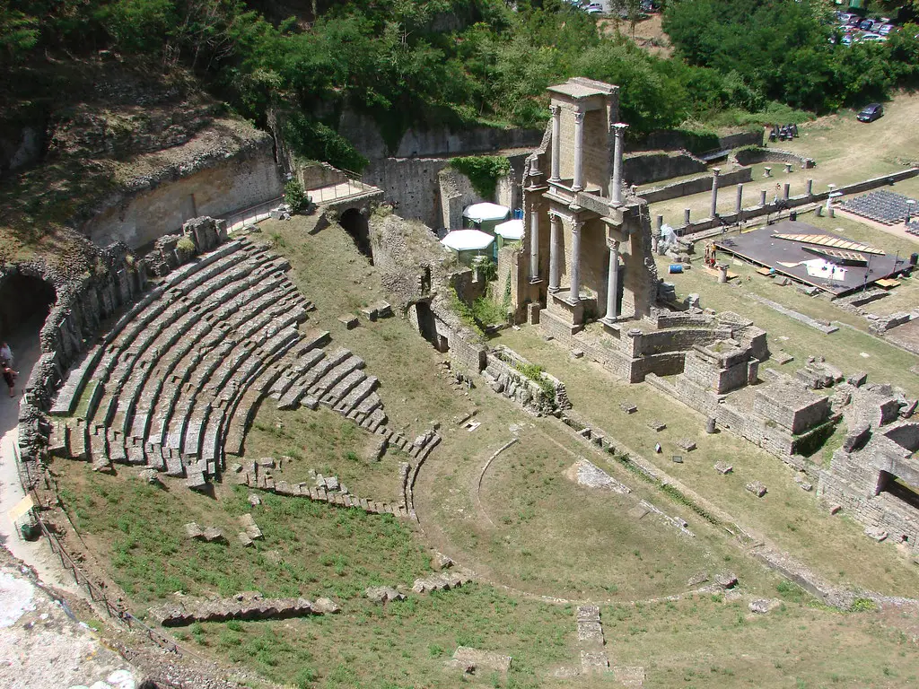 Roman theatre in Volterra