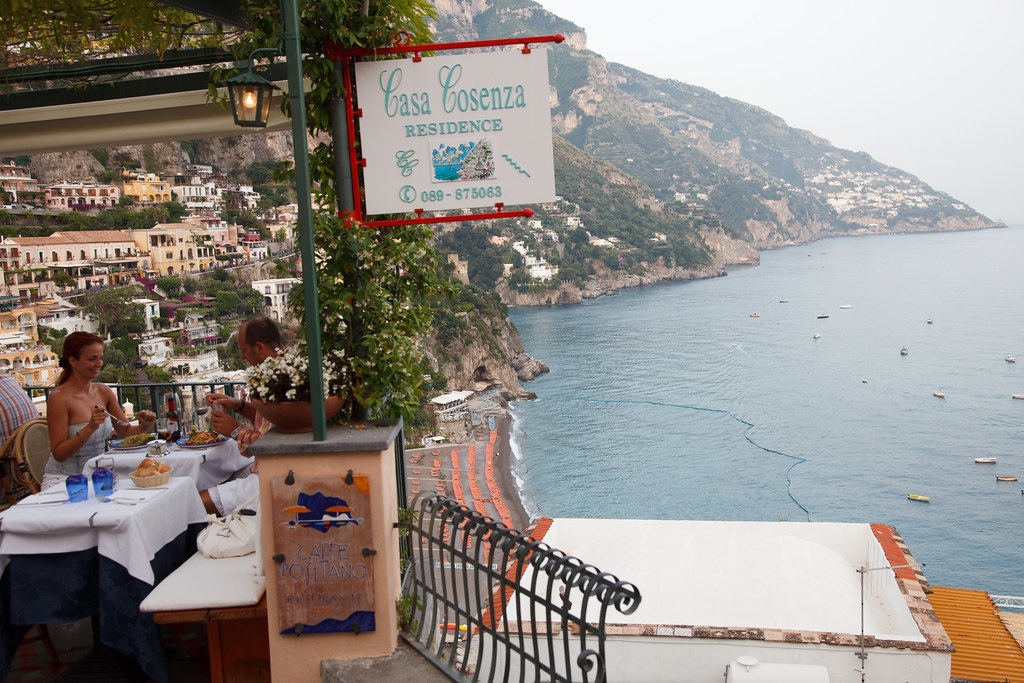 Restaurant on Amalfi Coast