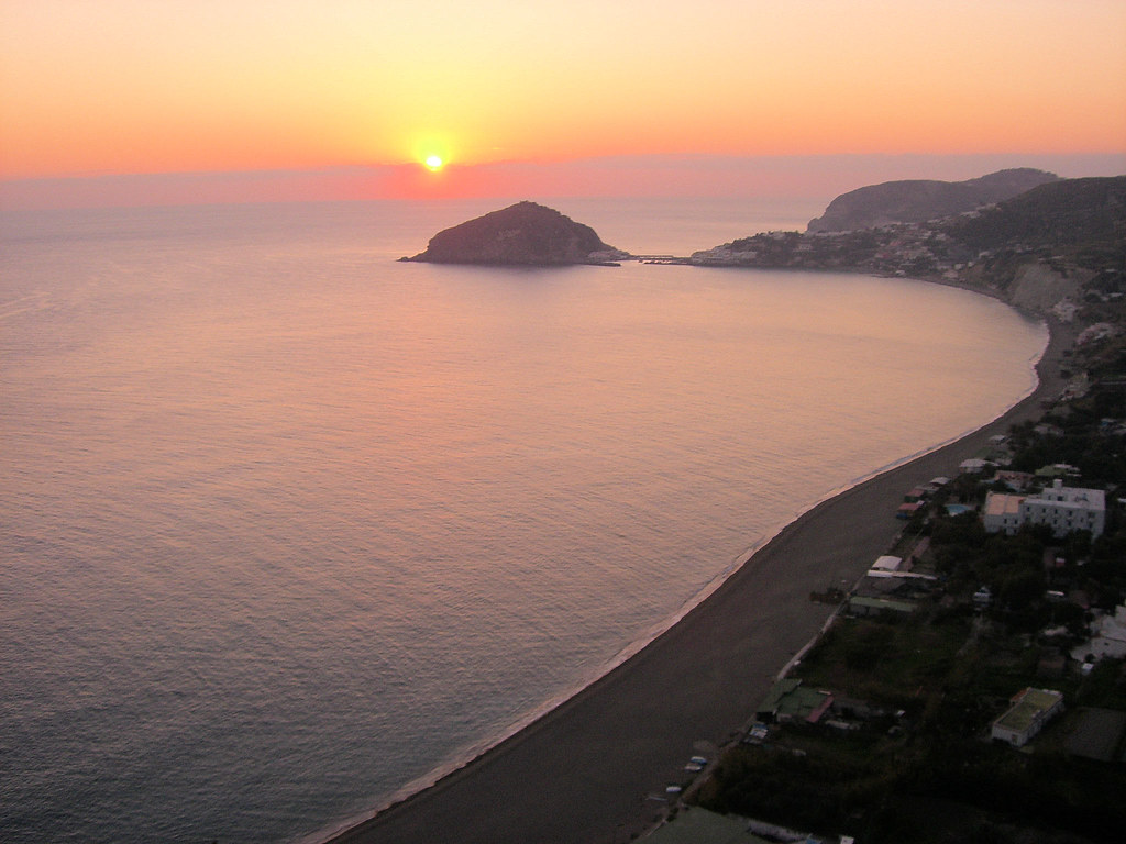 Maronti Beach in Ischia