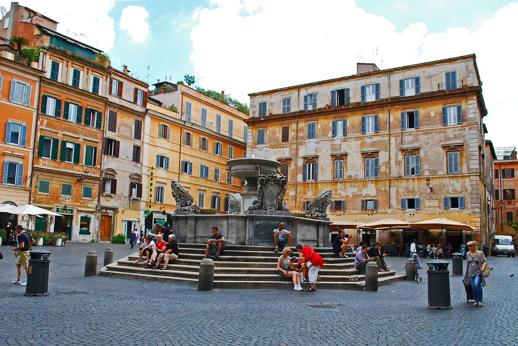 Safety in Trastevere in Rome