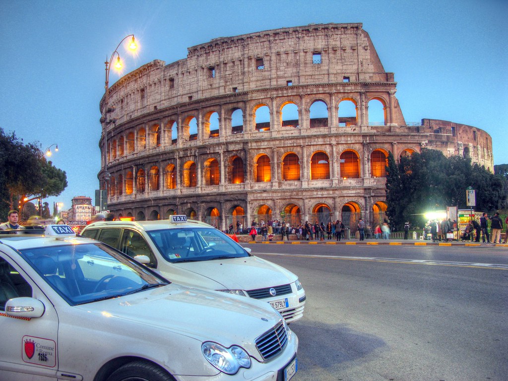 Taxi in Rome