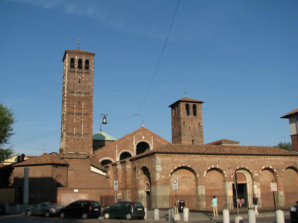Sant'Ambrogio church in Milan