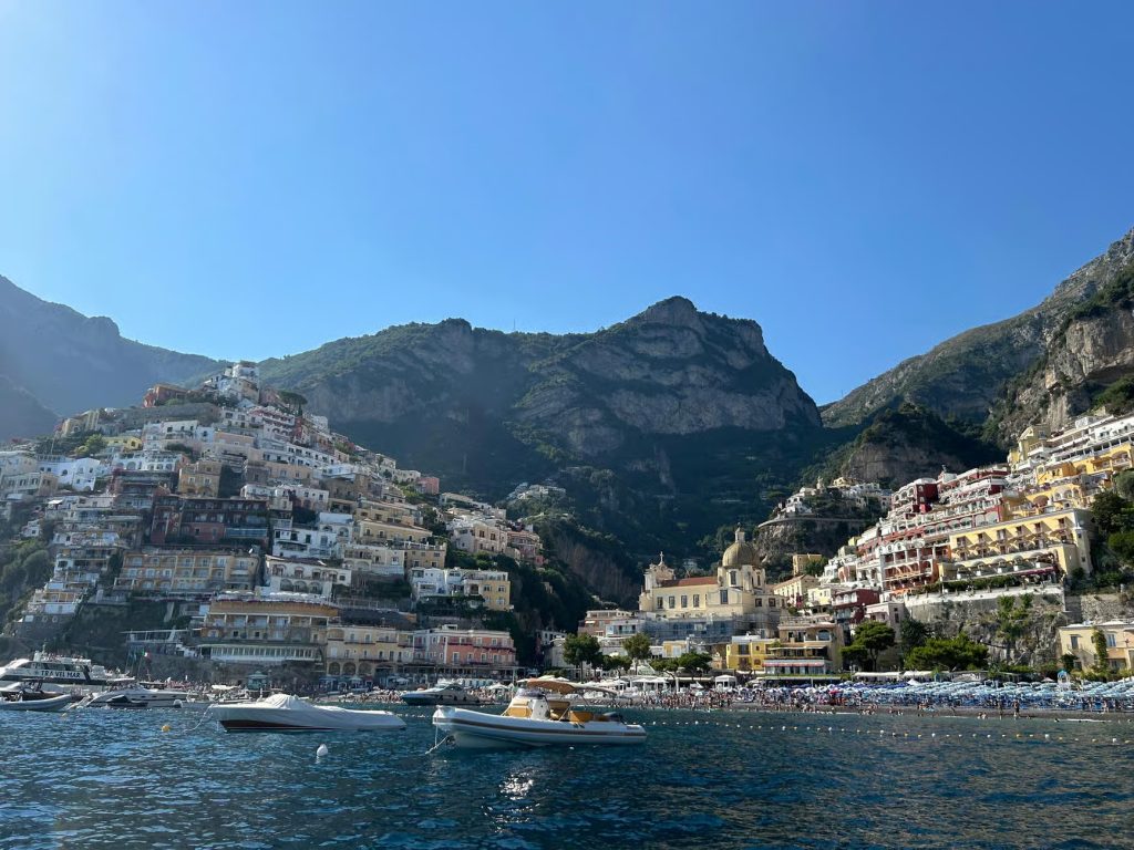 Boat tours from Positano
